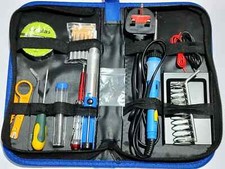 Telefunken Turntable Headshell To Cartridge Connector Pins + Soldering Iron Kit