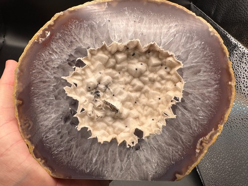 Crystal geode agate sugar - agate,