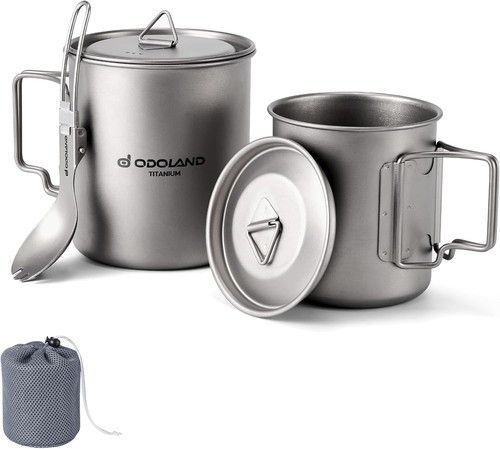 Odoland 750ml 420ml titanium - odoland, &