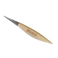 Hosco TL-I-KUKL Japanese Kuri Knife, left bevel, with a comfortable wooden handl