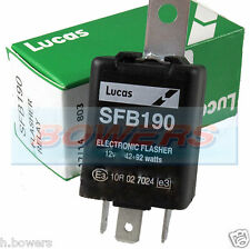 Lucas SFB153 SFB156 SFB162 SFB170 SFB190 12v 98W 3 Pin Hazard Flasher Unit Relay