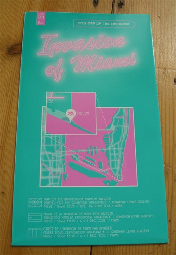Space invader miami map - miami,