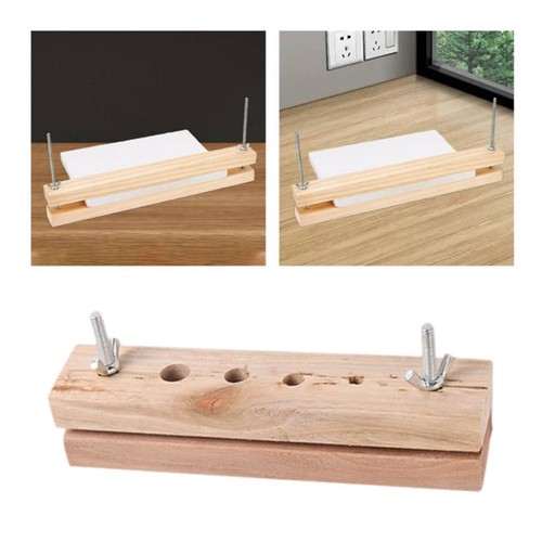 Wooden bookbinding press - bookbinding,