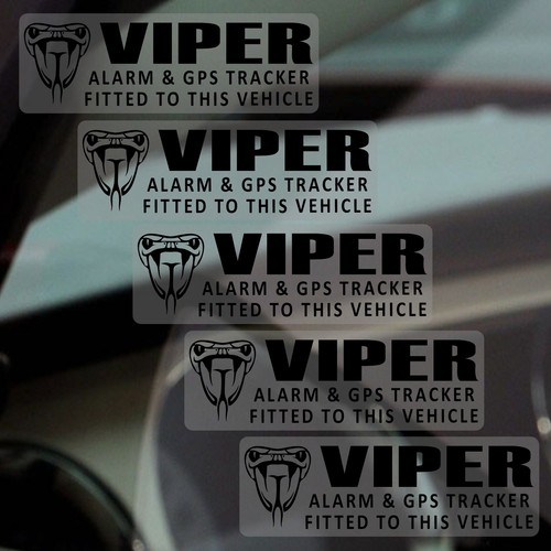 Stickers viper alarm - 5, gps