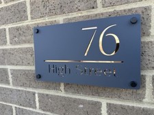 House Number Plaques