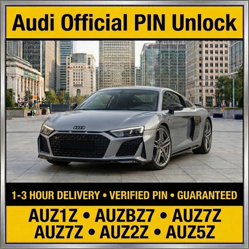 Audi radio code pin unlock - code,