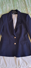ZARA Navy Tailored Blazer Size L