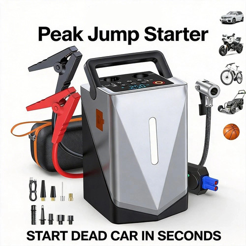 10000a car jump starter with - 10000a,