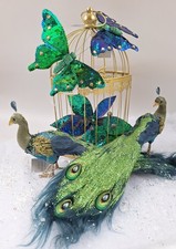 *SALE* GISELA GRAHAM PEACOCK