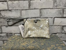 OWEN BARRY CLUTCH BAG, LEATHER