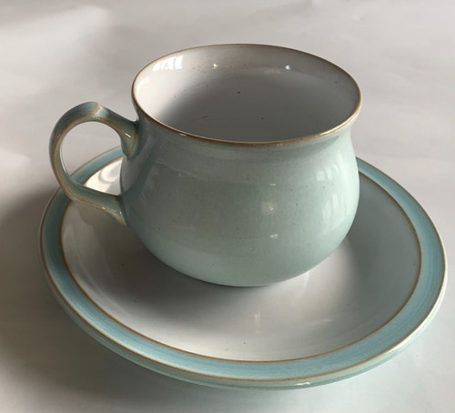 Denby linen blue cup - denby,