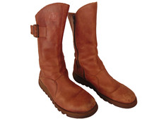 Fly London leather Zip Up Dark