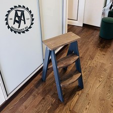 Wooden ladder, Kitchen stool, Library stool, Foldable stool, Step stool