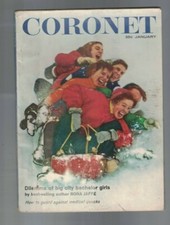 Coronet Magazine January 1959 Wayne and Shuster Quarter Midget Auto Racing