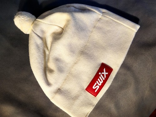 Swix white ski - cap, 30%