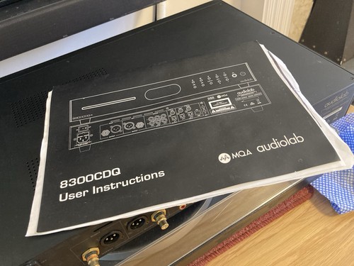 Audiolab 8300cdq player - audiolab, cd