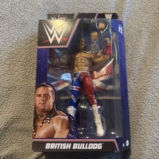 Mattel WWE Elite 94 British Bulldog 15cm Wrestling Figure