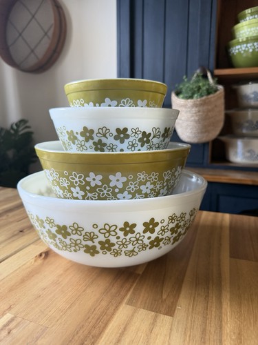 Vintage pyrex crazy - vintage,