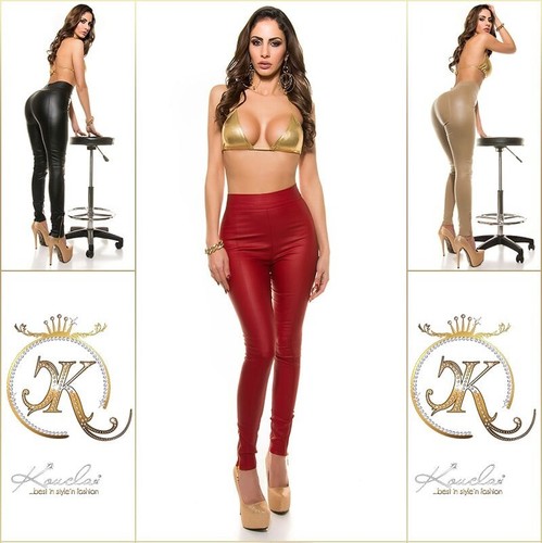 Koucla sexy faux - sexy, leather