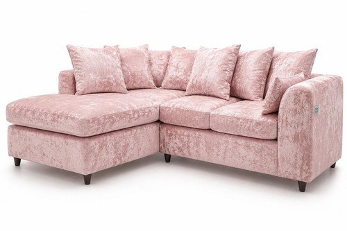 Seater pink colour crushed - 3,