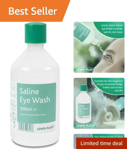 Lewis plast 500ml saline - lewis-plast, eye