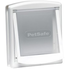 PetSafe Original 2 Way Small Pet Door White Dog Cat Flap Weatherproof Locking