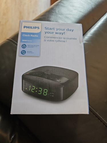 Philips tar3205 black clock - philips,
