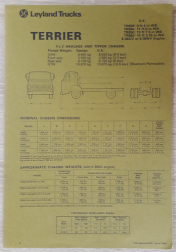 British leyland terrier - british,
