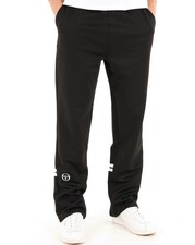 Sergio Tacchini Zip Bottom Track Pants Black/White