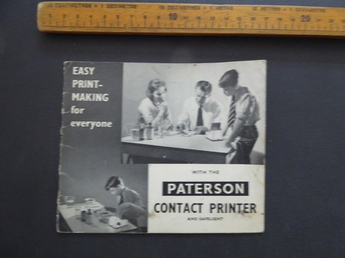 Vintage paterson contact - paterson,