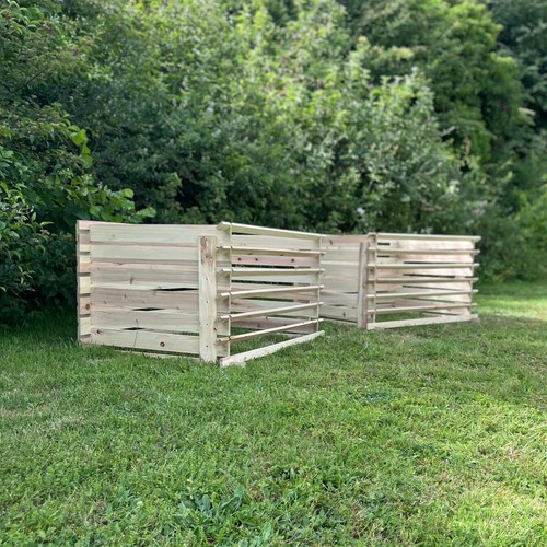 Wooden slatted garden - wooden,