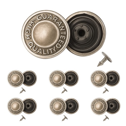 14mm metal jeans buttons - 14mm,