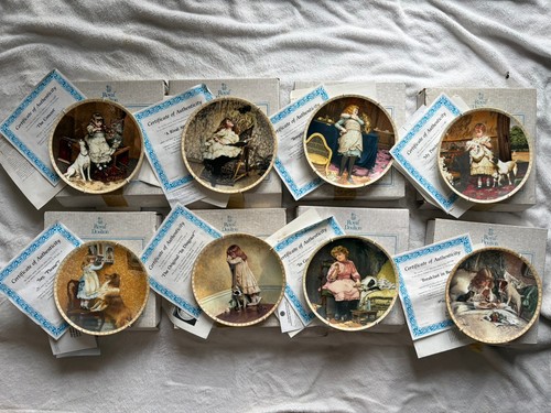 Complete set porcelain plates - complete,