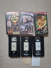 3x WWF attitude Vhs Videos