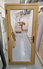 Plastic Oak Wrapped Single