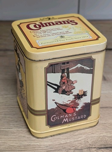 Colman mustard vintage tin - colman's,