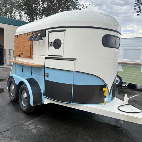 Vintage horse trailer - vintage,