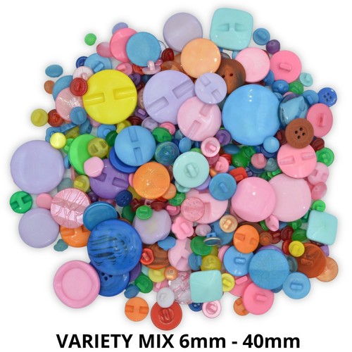 Mixed craft buttons bags of - buttons,