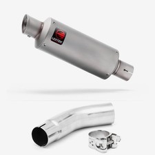 Lextek Stainless Steel Slip-on 240mm Exhaust for Suzuki GSR750 11-16