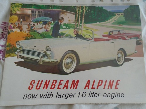 Sunbeam alpine litre - sunbeam,