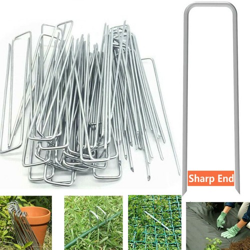 Garden turf pins weed fabric - turf,