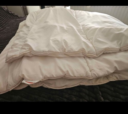 White double duvet winter - white,