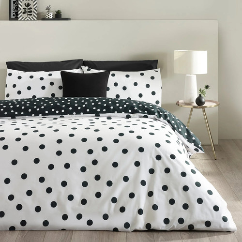 Polka dot duvet cover set - duvet, by