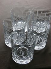 5 x Stuart Crystal Whiskey