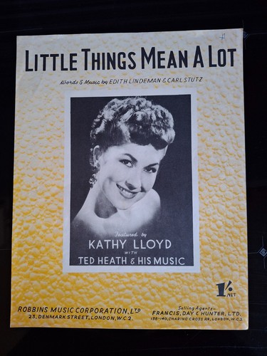 Little things mean - mean, lot