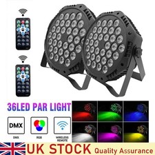 Pair LED Stage Lights 36 RGB