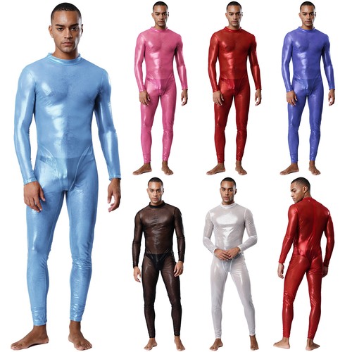 Men unitard turtleneck - unitard,