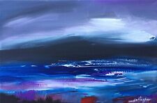 Original Painting Contemporary Modern Art Water Sky Martin Gallagher Collectible