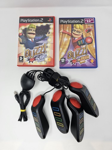 Buzz ps2 bundle buzzers - 4,