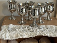 6 Vintage Tudric Fine English